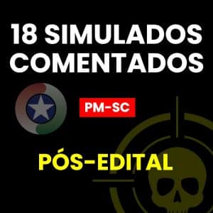 5 Simulados - PCSC - Agente 4