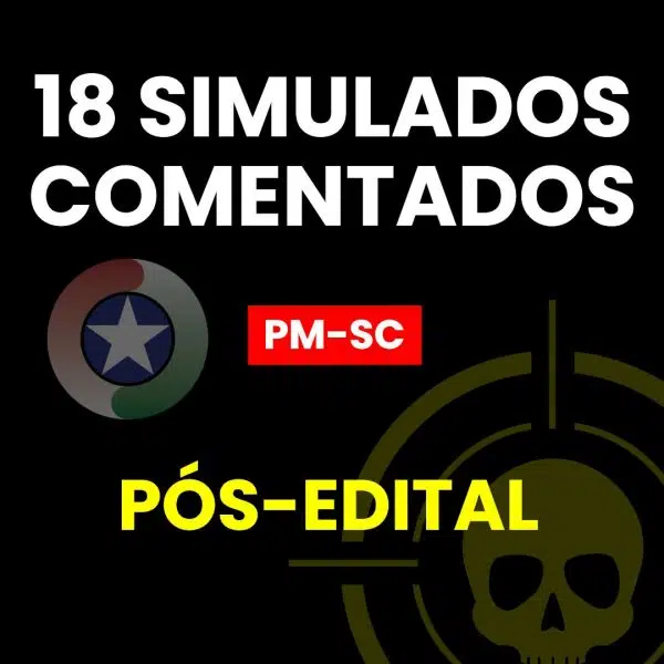 18 Simulados PÓS-EDITAL PMSC 1